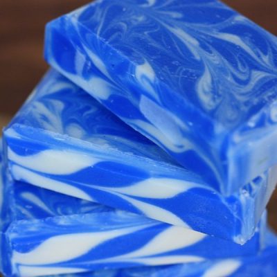 Crisp Blue Soap