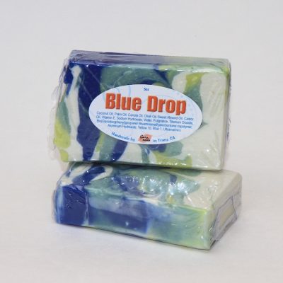 Blue Drop soap